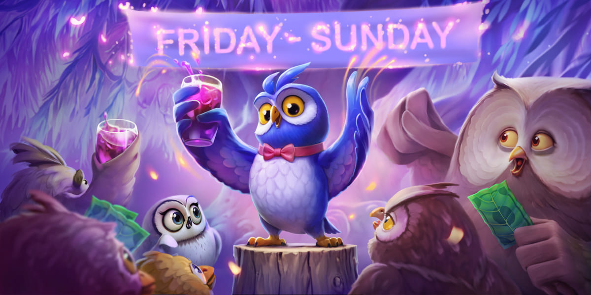 Weekend Reload Bonus €700 + 50 Free Spins